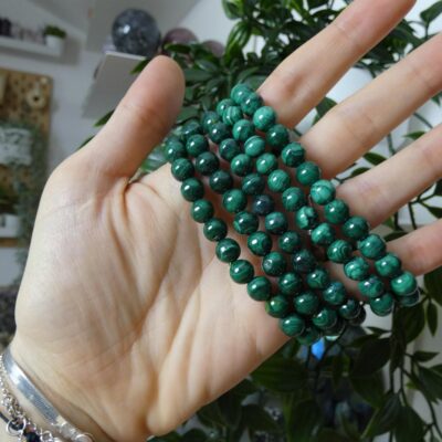 BRACCIALE IN MALACHITE 0