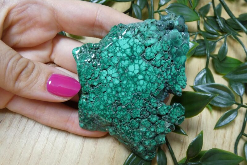 FETTA DI MALACHITE LUCIDATA 6