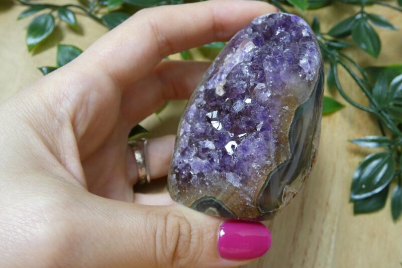 MINI GEODE CUTBASE IN AMETISTA 5