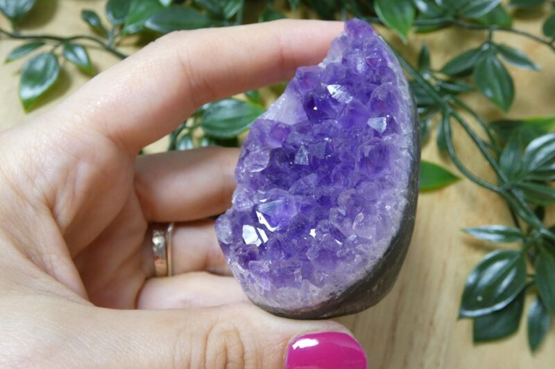 MINI GEODE CUTBASE IN AMETISTA 8