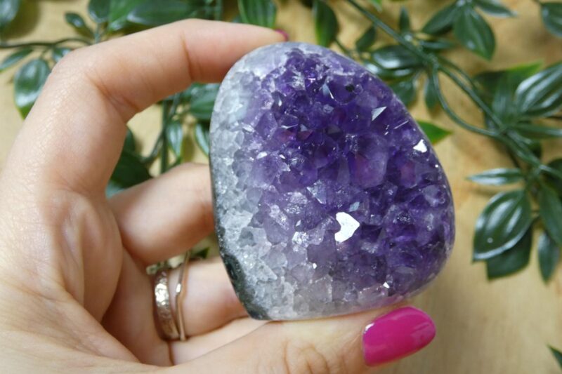 MINI GEODE CUTBASE IN AMETISTA 9