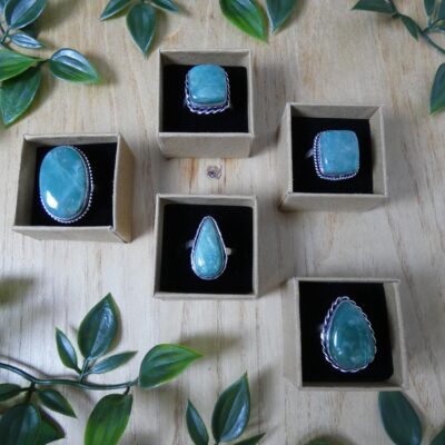 ANELLO IN AMAZZONITE