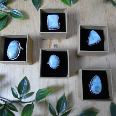 ANELLO IN LARIMAR