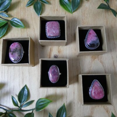 ANELLO IN RODONITE