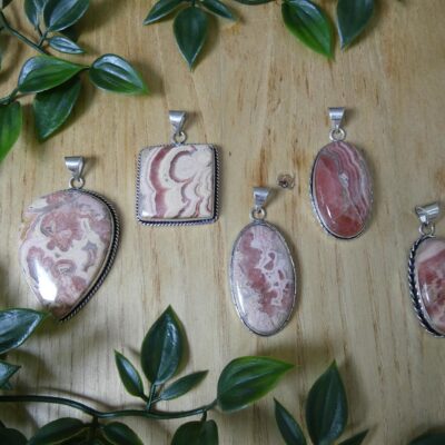 CIONDOLO IN RODOCROSITE