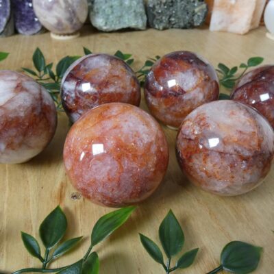 SFERA IN QUARZO EMATOIDE