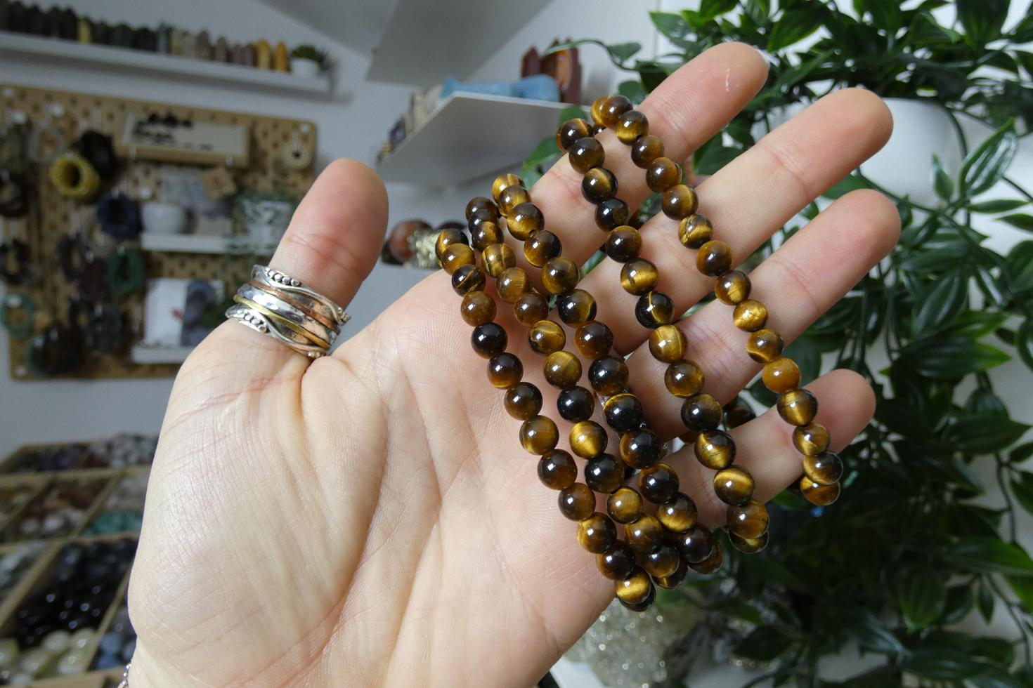 BRACCIALE IN OCCHIO DI TIGRE 0