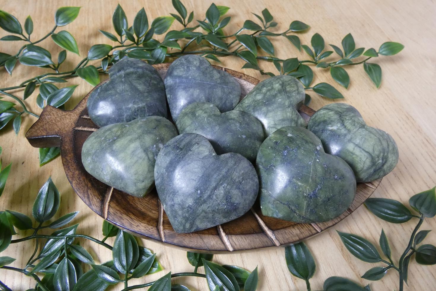 CUORE IN GIADA VERDE