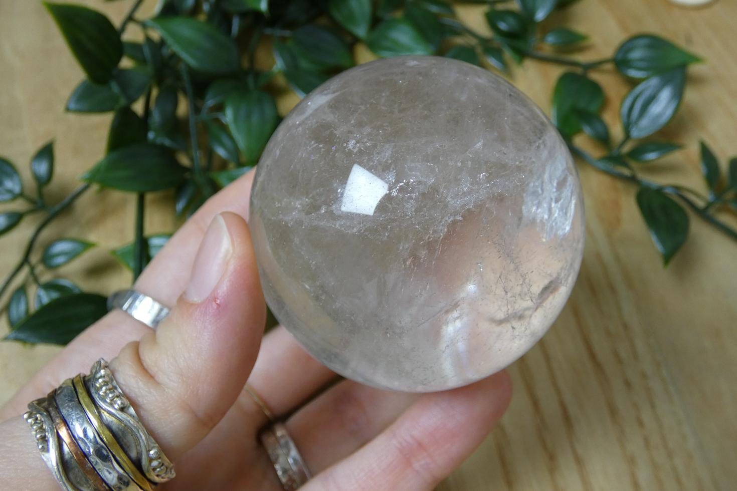 SFERA IN QUARZO IALINO 1