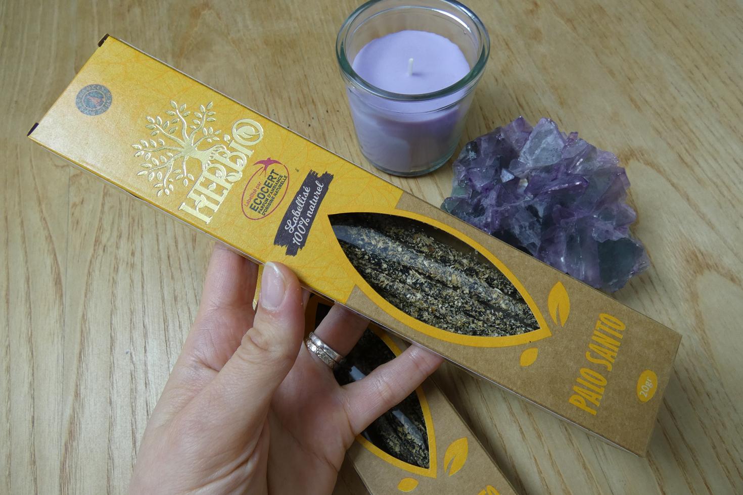 HERBIO ECOCERT PALO SANTO INCENSO IN STICK 0