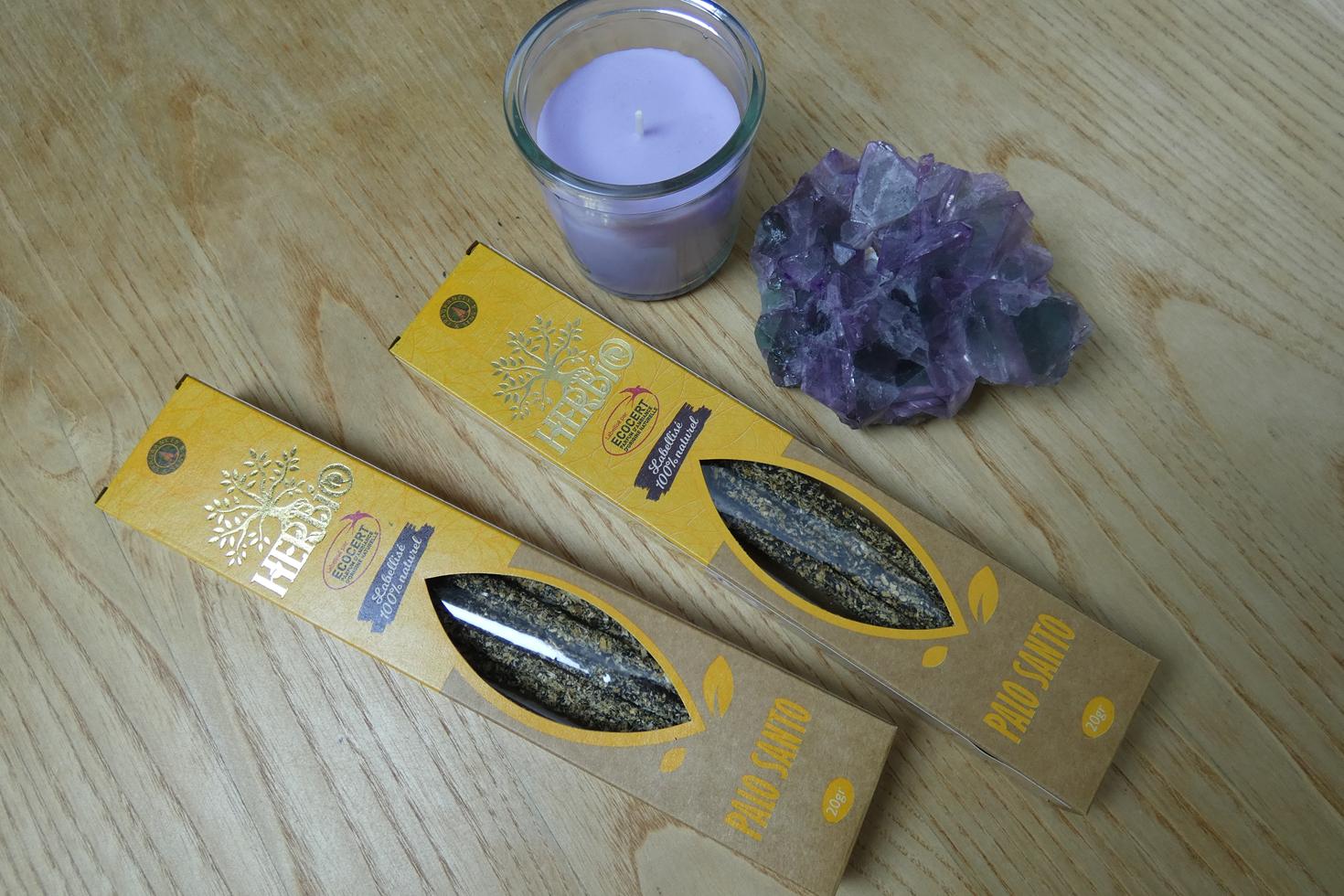 HERBIO ECOCERT PALO SANTO INCENSO IN STICK