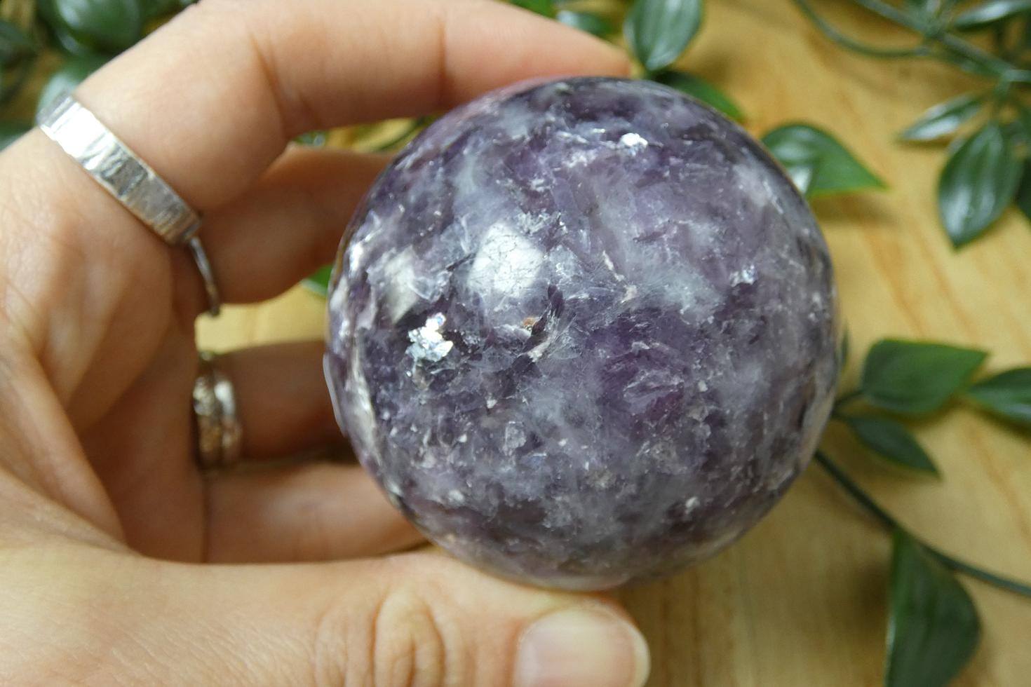 SFERA IN LEPIDOLITE MICA 3