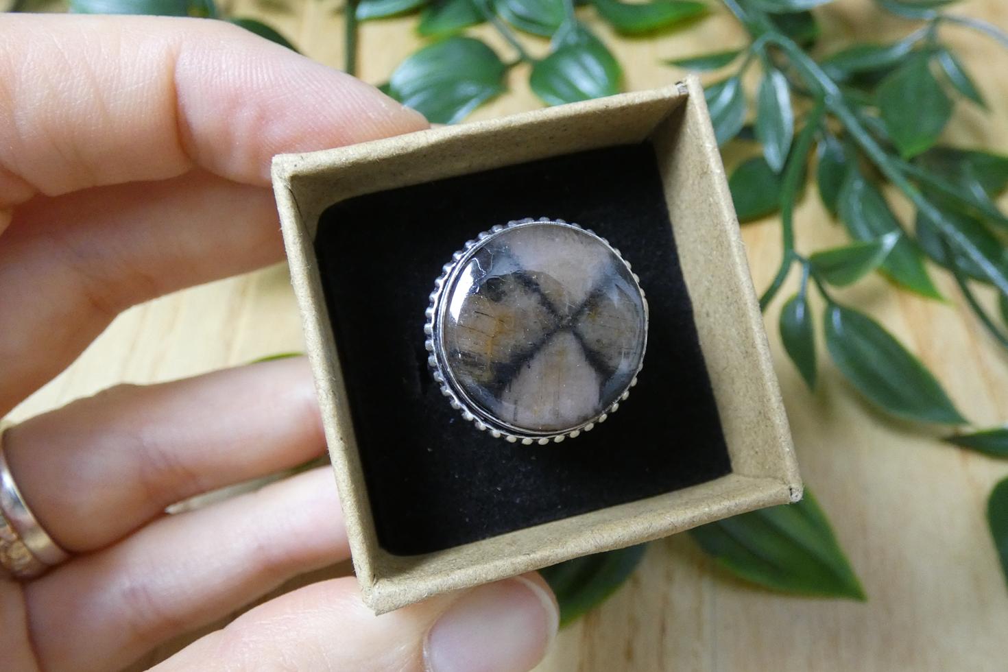 ANELLO IN CHIASTOLITE 1