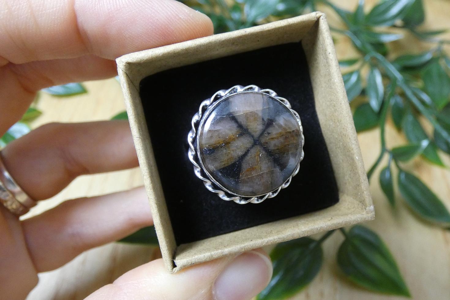 ANELLO IN CHIASTOLITE 5