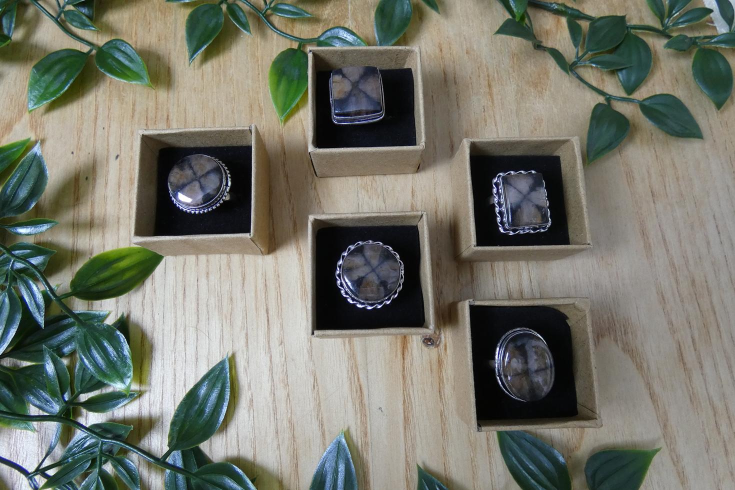 ANELLO IN CHIASTOLITE