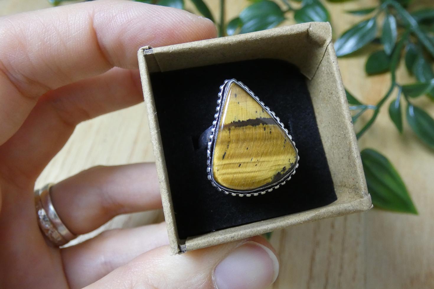 ANELLO IN OCCHIO DI TIGRE 4