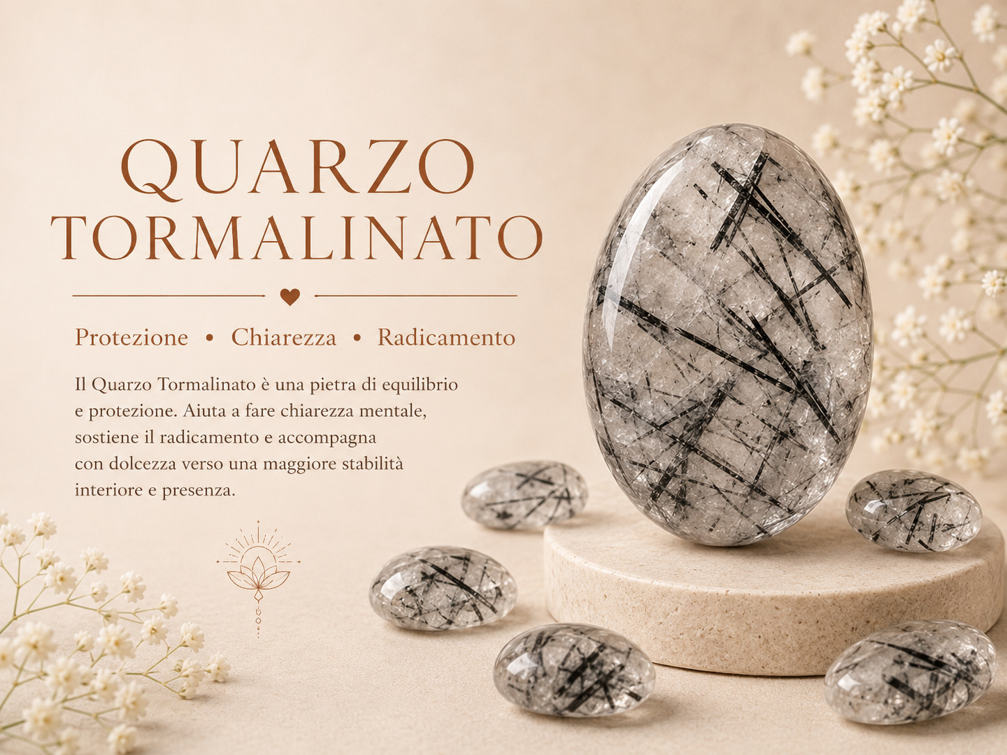 Quarzo Tormalinato Quarzo Tormalinato