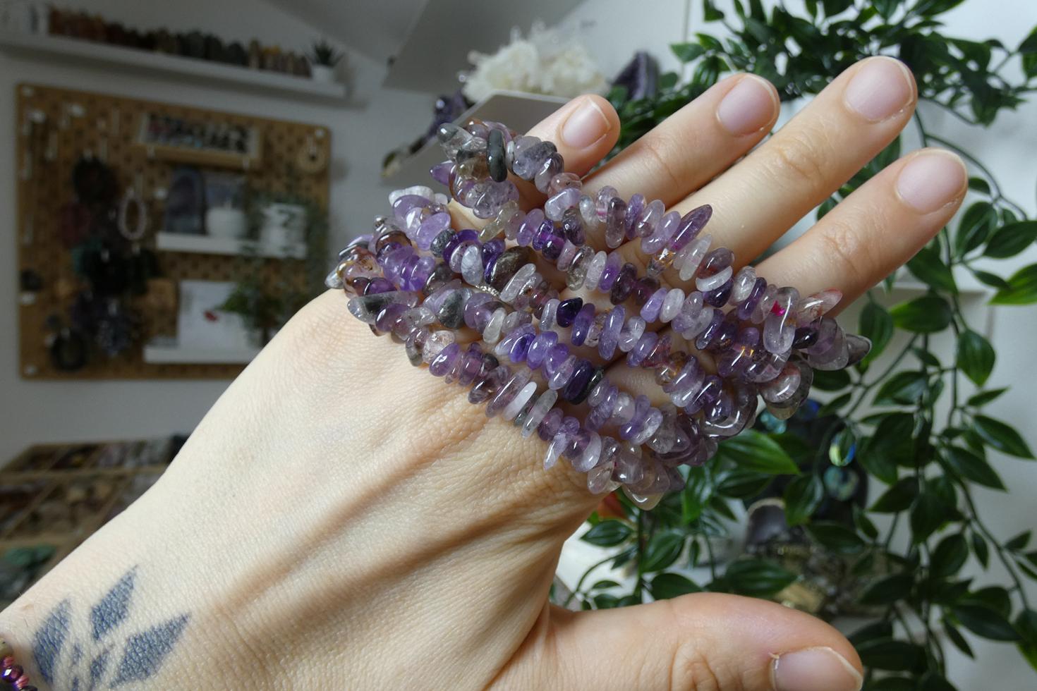 BRACCIALE IN AURALITE CHIPS 0