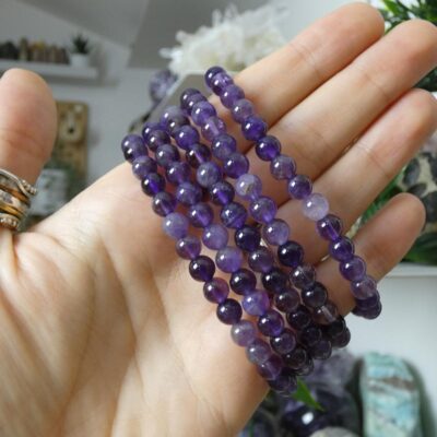 BRACCIALE IN AMETISTA