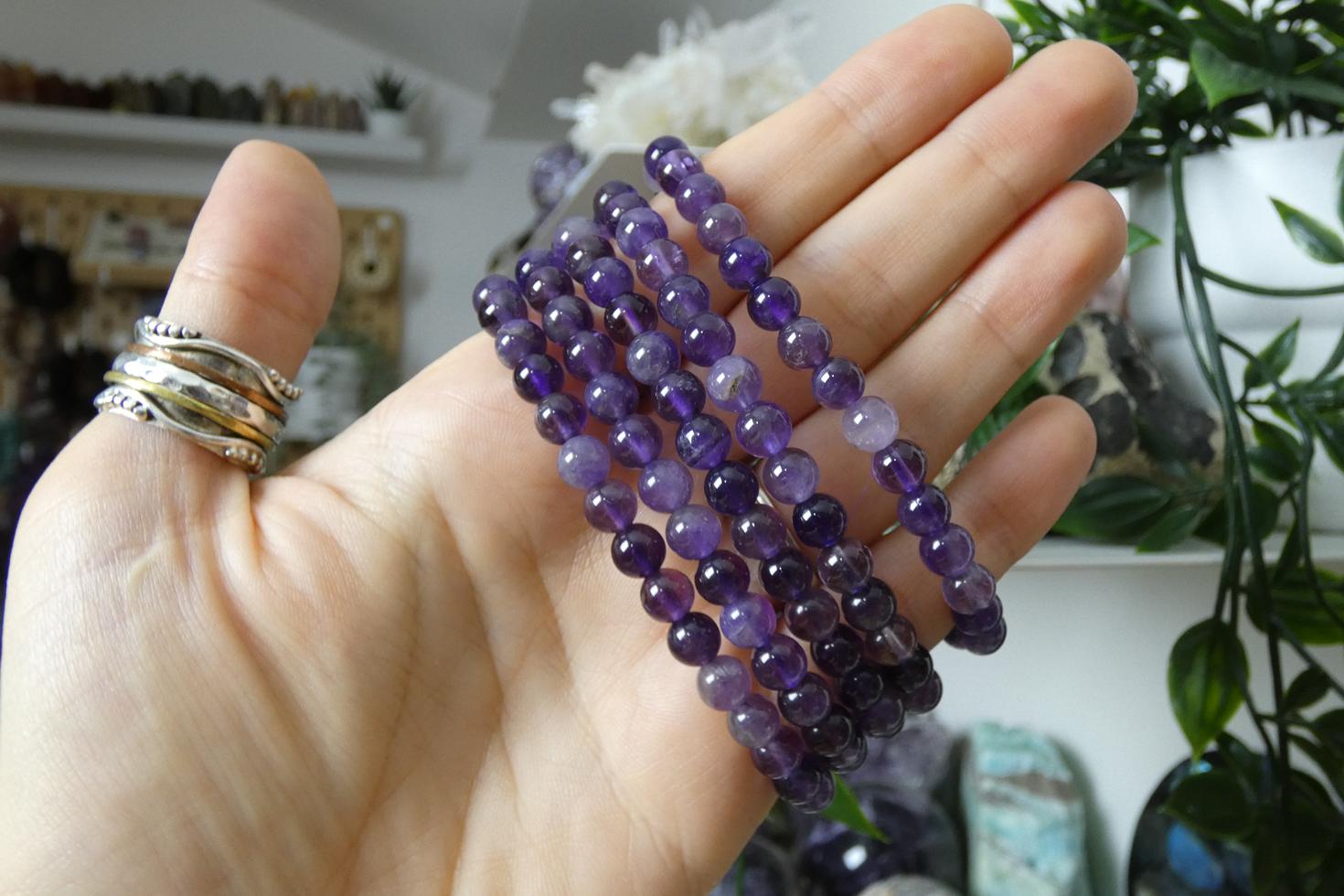 BRACCIALE IN AMETISTA