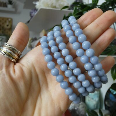 BRACCIALE IN ANGELITE