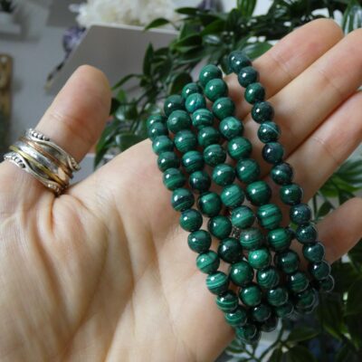 BRACCIALE IN MALACHITE