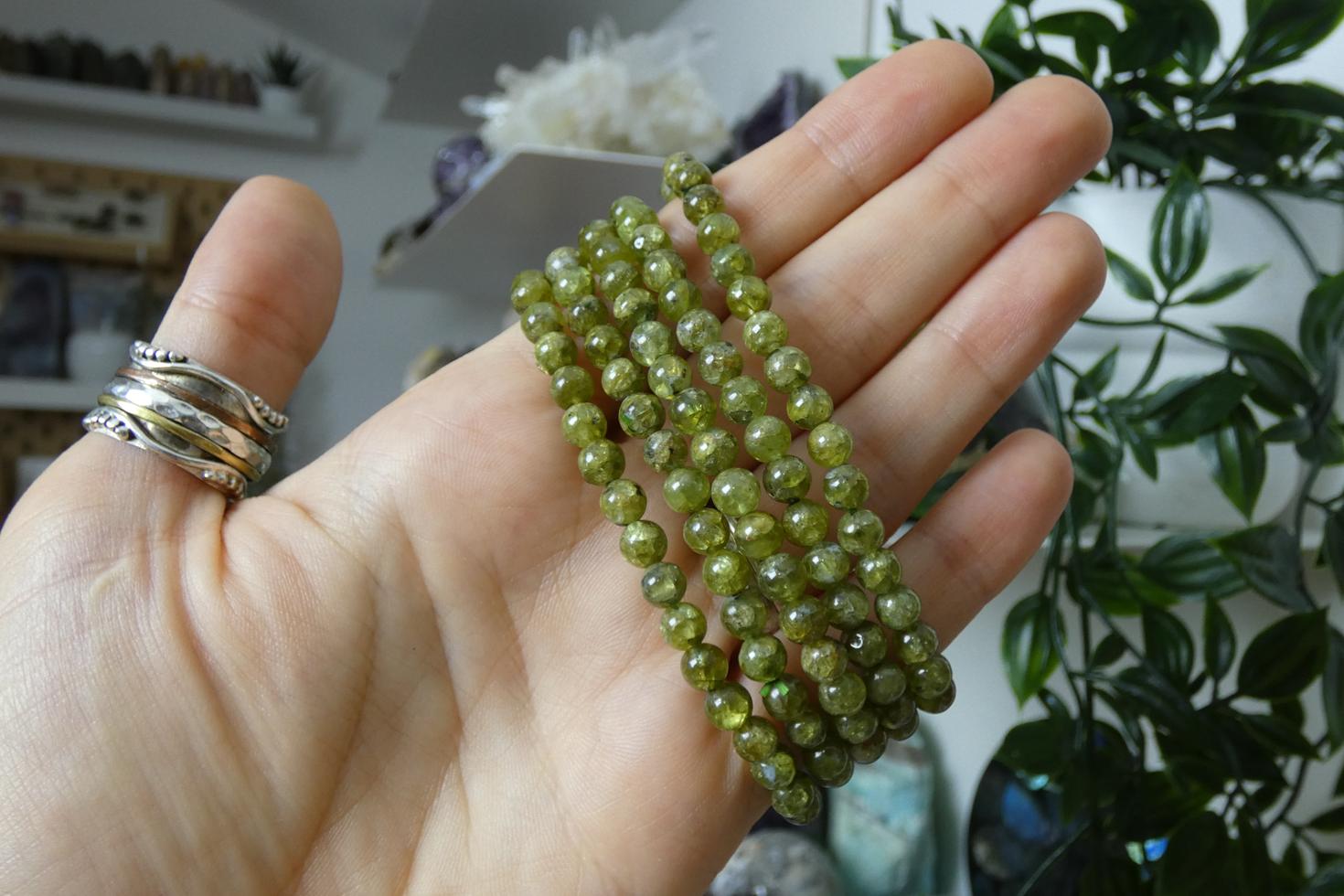BRACCIALE IN PERIDOTO 1