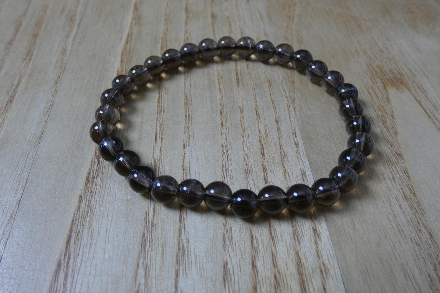 BRACCIALE IN QUARZO FUME' 1