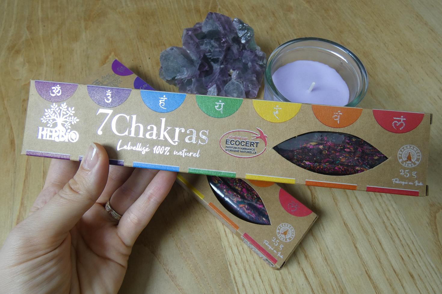 HERBIO 7 CHAKRA INCENSO IN STICK 0